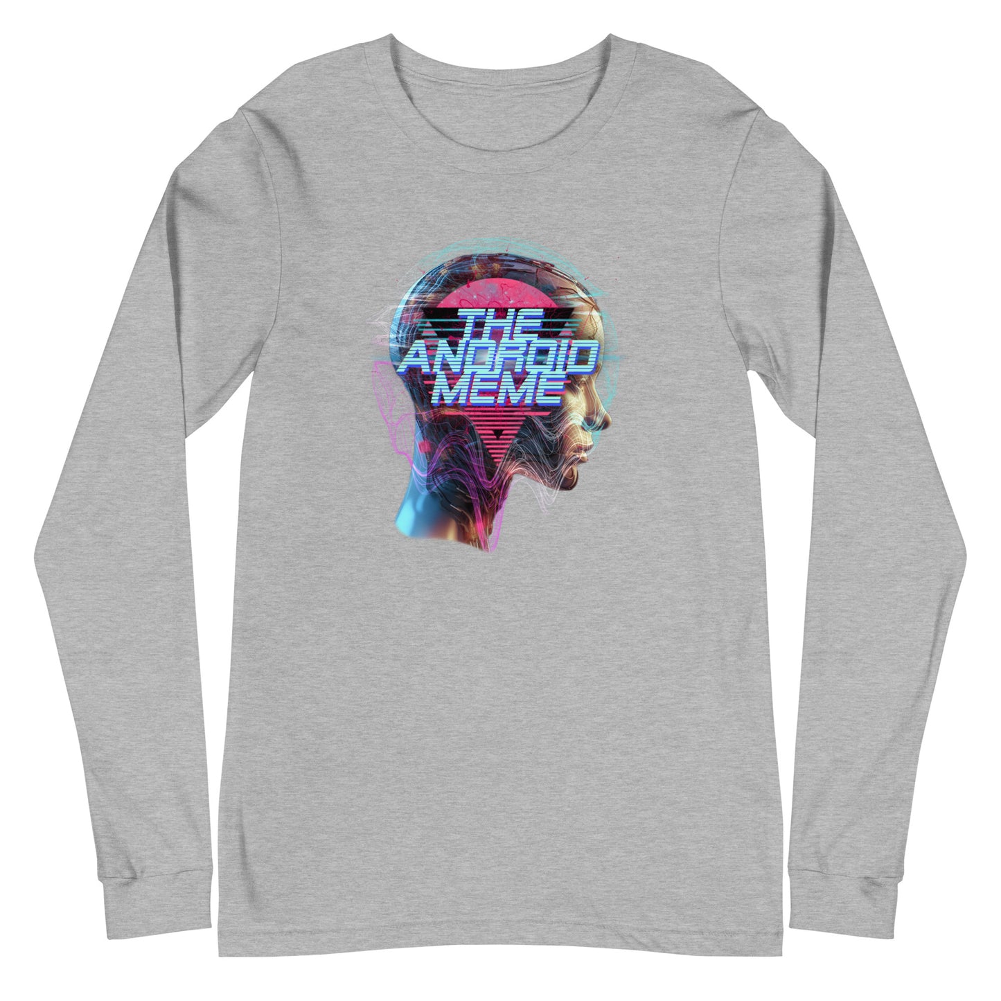 AI Mind Meme Unisex Long Sleeve Tee