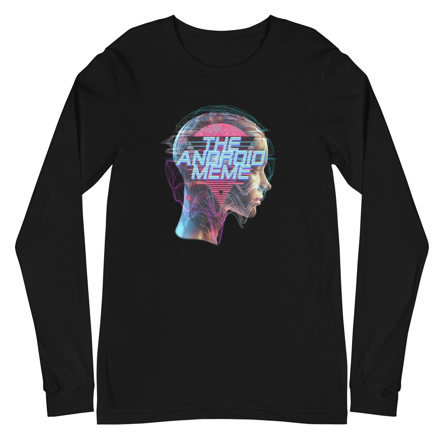 AI Mind Meme Unisex Long Sleeve Tee