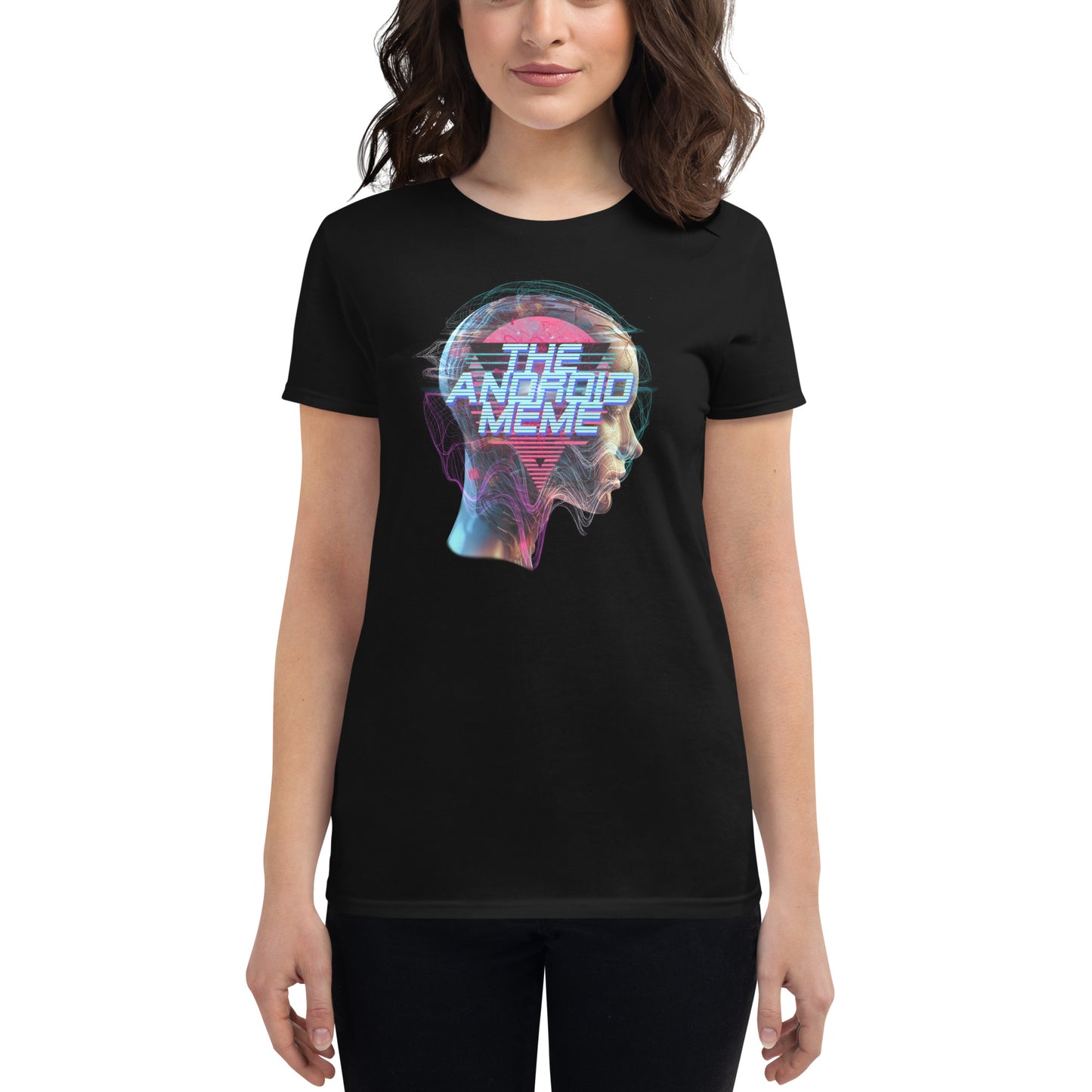 AI Mind Meme Women's short sleeve t-shirt